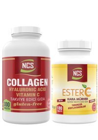 Ncs Kolajen Hyalüronik Asit Vitamin C Aromasız Yetişkin Vitamin 180 Tablet - 300 Tablet