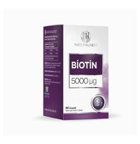 Natural Biotin Aromasız Yetişkin Vitamin 30 Kapsül