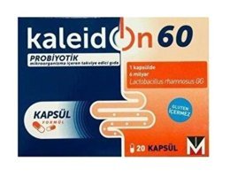 Kaleidon Kapsül Aromasız Yetişkin Vitamin 20 Tablet