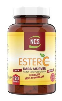 Ncs Ester C Vitamini Kara Mürver Rutin Karamürverli Yetişkin Vitamin 120 Tablet