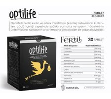 Optilife Fertil Aromasız Yetişkin Vitamin 30 Tablet