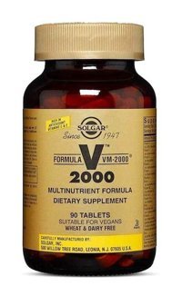 Solgar Formula Vm 2000 Aromasız Yetişkin Vitamin 90 Tablet