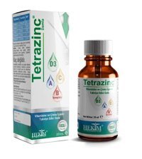 Tetrazinc Tetrazinc Vitaminler Ve Çinko Aromasız Yetişkin Vitamin 20 ml