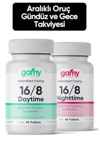 Gamy Daytime - Nighttime Aromasız Yetişkin Vitamin 30 Kapsül