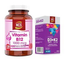 Ncs Vitamin B12 + Vitamin D3-K2 Aromasız Yetişkin Vitamin 120 Tablet - 20 ml