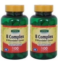 Trunature Vitamin B Complex Aromasız Yetişkin Vitamin 100 Tablet