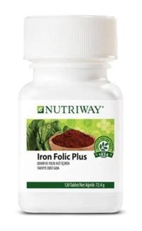 Amway Iron Folic Plus Aromasız Yetişkin Vitamin 120 Tablet