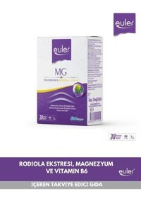 Euler Mg Vitamin Rhodiola Yetişkin Vitamin 30 Kapsül