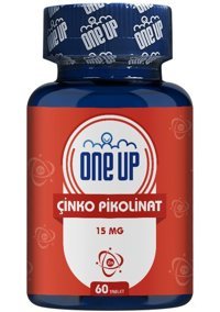 One Up Çinko Pikolinat Aromasız Yetişkin Vitamin 60 Tablet