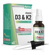 Apexis Vitamin D3 K2 Aromasız Yetişkin Vitamin 20 ml