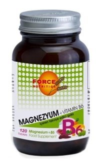 Force Nutrition Magnezyum Vitamin B9 Aromasız Yetişkin Vitamin 120 Tablet