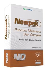 Newpek Dari Complex Aromasız Yetişkin Vitamin 60 Kapsül