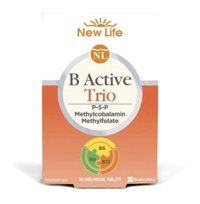 New Life B Active Trio Vanilya - Vişne Yetişkin Vitamin 30 Tablet