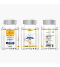 Naturall Kalsiyum Magnezyum Ve Vitamin D3 Aromasız Yetişkin Vitamin 120 Kapsül