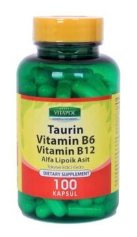 Trunature Taurin Vitamin B6 Vitamin B12 Aromasız Yetişkin Vitamin 100 Tablet