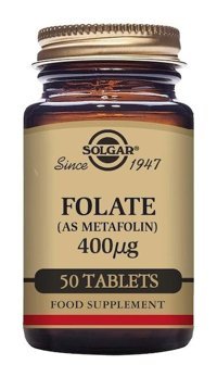 Solgar Folate (Metafolin) Aromasız Yetişkin Vitamin 50 Tablet