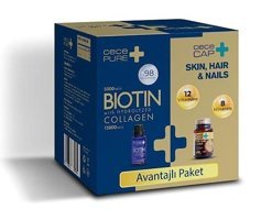 Cecemed Biotin Ve Kolajen Aromasız Yetişkin Vitamin 30 Kapsül - 30 ml