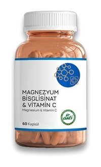 Anti Vitamin C Magnezyum Aromasız Yetişkin Vitamin 60 Kapsül