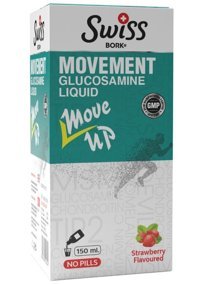 Swiss Bork Move Up Movement Glucosamine Liquid Aromasız Yetişkin Vitamin 150 ml