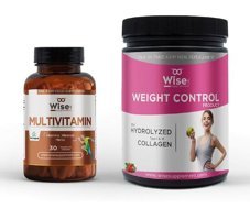 Wiselab Multivitamin + Kilo Kontrol Meyveli Yetişkin Vitamin 30 Kapsül