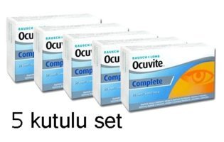 Bausch & Lomb Ocutive Complete Aromasız Yetişkin Vitamin 5x60 Kapsül