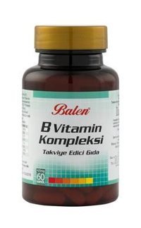 Balen B Vitamin Kompleksi Aromasız Yetişkin Vitamin 60 Kapsül
