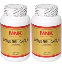 Mnk Oyster Shell Calcium Aromasız Yetişkin Vitamin 2x120 Tablet