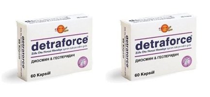 Force Nutrition Detraforce Züfa Otu Yetişkin Vitamin 2x60 Kapsül