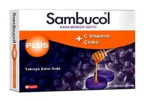 Sambucol Plus Karamürverli Yetişkin Vitamin 20 Pastil