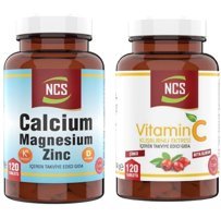 Ncs Vitamin C Kalsiyum Magnezyum Aromasız Yetişkin Vitamin 120 Tablet - 120 Tablet