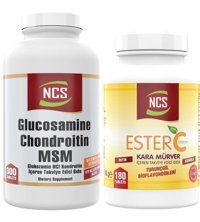 Ncs C Vitamini Kara Mürver Ve Glucosamine Karamürverli Yetişkin Vitamin 300 Tablet