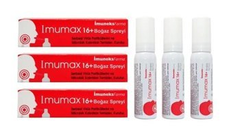 Imumax Boğaz Spreyi Aromasız Yetişkin Vitamin 3x30 ml