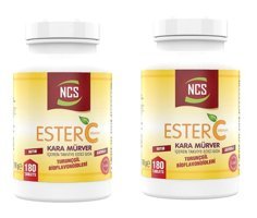 Ncs Ester C Vitamini Karamürverli Yetişkin Vitamin 2x180 Tablet