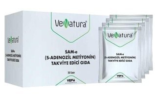 Venatura Sam E S Adenozil Metiyonin Aromasız Yetişkin Vitamin 30 Şase