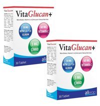 Vitaglucan Tablet Aromasız Yetişkin Vitamin 2x30 Tablet