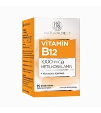 Naturalnest Vitamin B12 Aromasız Yetişkin Vitamin 60 Kapsül