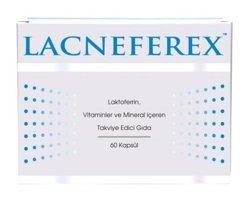 Imuneks Lacneferex Aromasız Yetişkin Vitamin 60 Kapsül