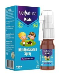 Venatura Kids Metilkobalamin Çilekli Yetişkin Vitamin 5 ml