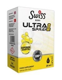 Swiss Ultra D3 Limonlu Yetişkin Vitamin 20 ml