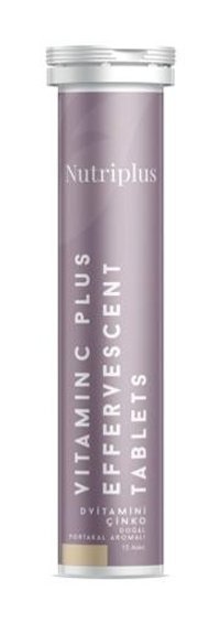 Nutriplus Vitamin C Aromasız Yetişkin Vitamin 15 Tablet
