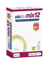 Nbt İlaç Vitamin B12 Aromasız Yetişkin Vitamin 30 Kapsül