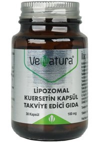 Venatura Lipozomal Kuersetin Aromasız Yetişkin Vitamin 30 Kapsül