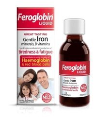 Feroglobin Takviye Edici Gıda Aromasız Yetişkin Vitamin 200 ml