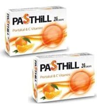Ledapharma Pasthill Portakallı Yetişkin Vitamin 2x24 Pastil