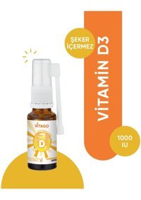 Vitago Vitamin D3 Portakallı Yetişkin Vitamin 20 ml