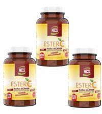 Ncs Ester C Vitamini Karamürverli Yetişkin Vitamin 3x120 Tablet