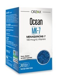 Ocean Mk-7 Aromasız Yetişkin Vitamin 30 Kapsül