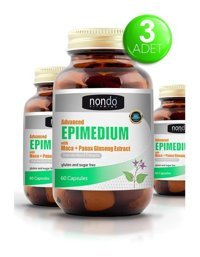 Nondo Epi Medium Aromasız Yetişkin Vitamin 3x60 Kapsül