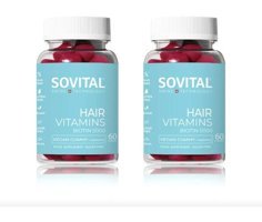 Sovital Hair Vitamins Biotin Aromasız Yetişkin Vitamin 2x60 grummies