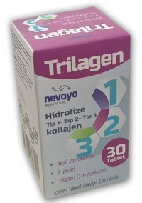 Nevaya Trilagen Aromasız Yetişkin Vitamin 30 Tablet
